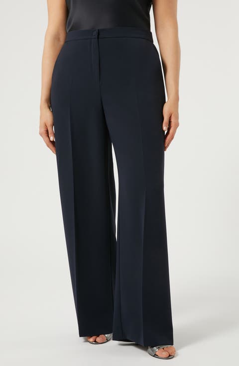 Riccor Cady Wide Leg Trousers (Plus)
