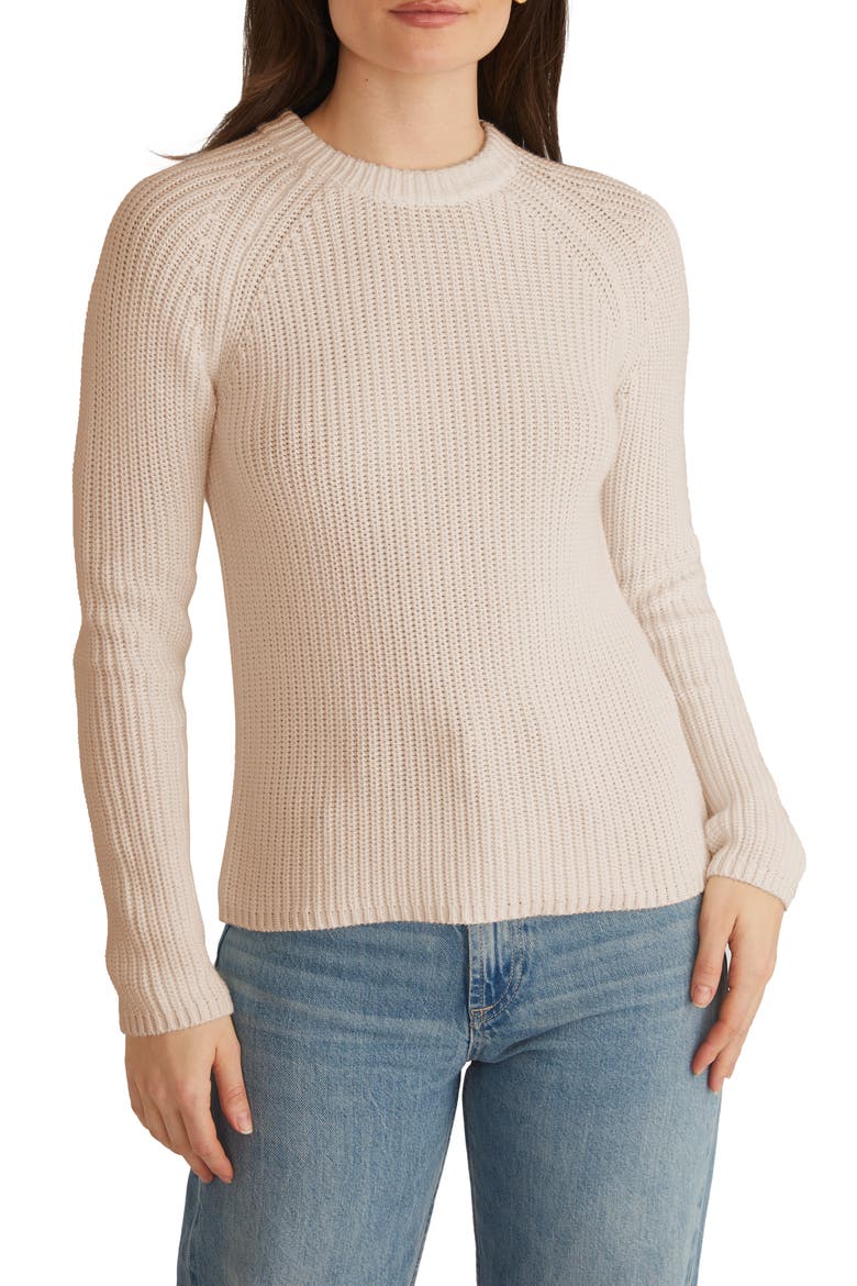 Jane Cotton Sweater, Main, color, WHEAT
