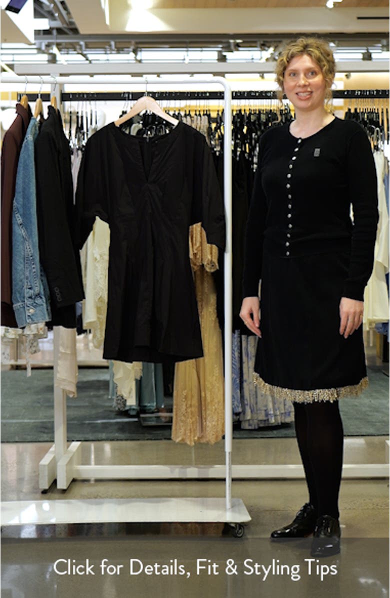 Dayton Pleated Minidress, sales video thumbnail