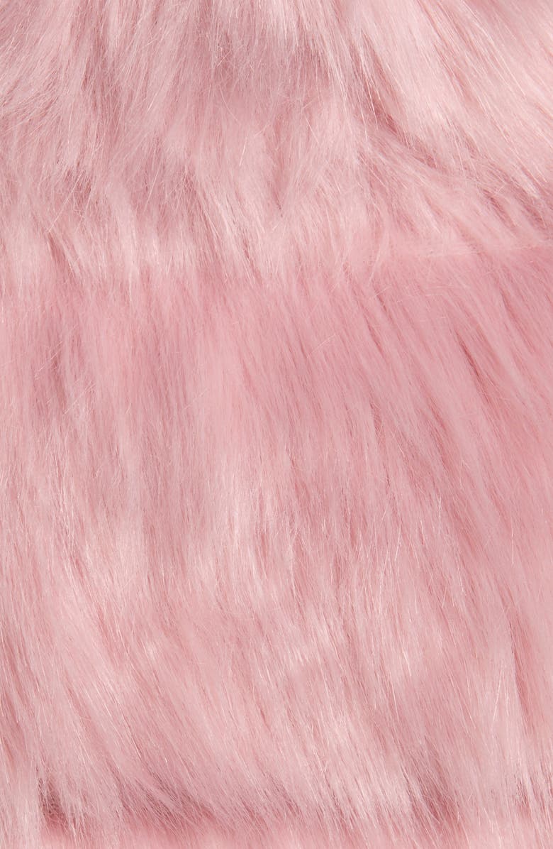 Rachel Parcell Faux Fur Tiered Coat, Alternate, color, 