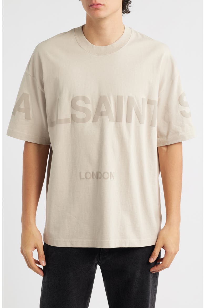 Biggy Logo Graphic T-Shirt, Main, color, SANDSTONE TAUPE