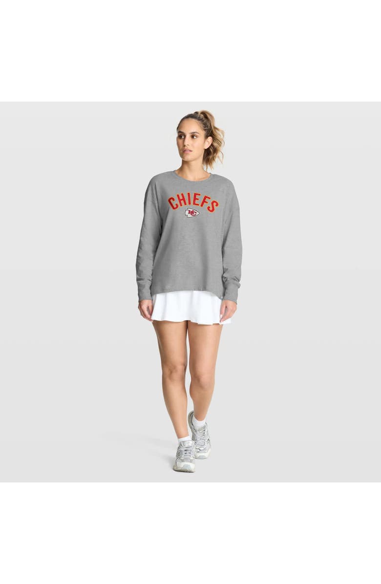FANATICS Women's Fanatics Heather Gray Kansas City Chiefs Hometown Legacy Long Sleeve T-Shirt, Alternate, color, Heather Gray