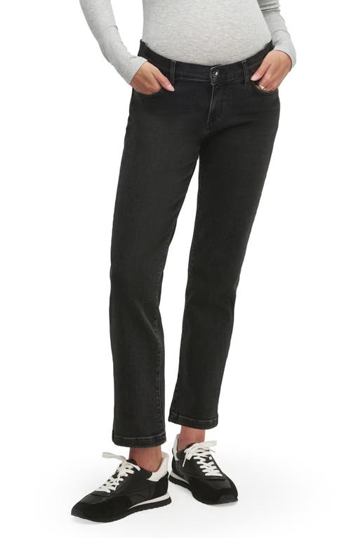 Favorite Daughter The Otto Mama Relaxed Straight Leg Maternity Jeans In Multi