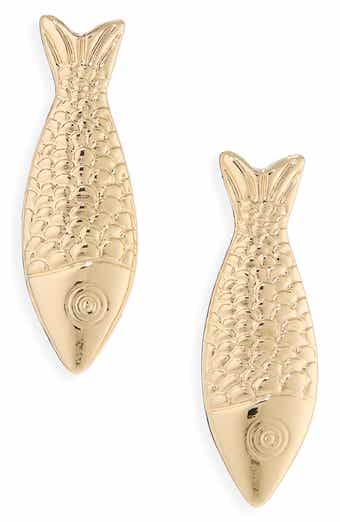 Fish Drop Earrings