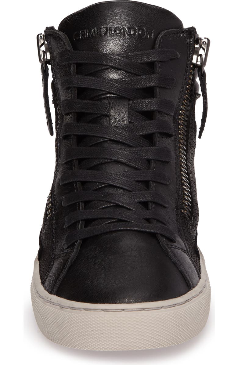 Crime London Java Hi Sneaker, Alternate, color,