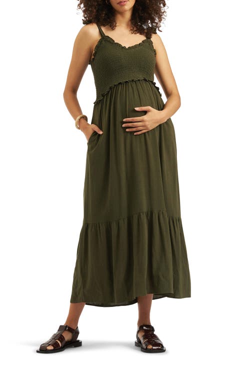 Brandi Shirred Dress