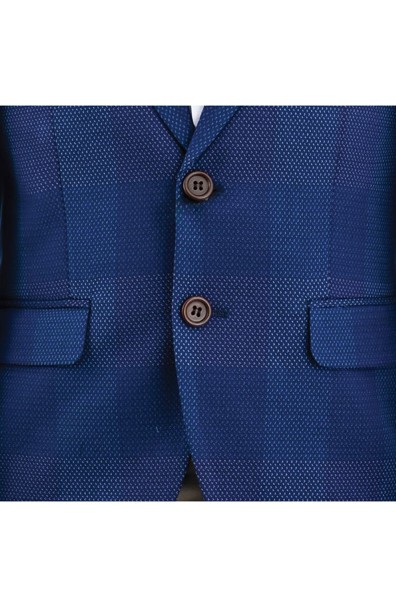 MOUSTACHE Check Blazer Set, Alternate, color, Blue