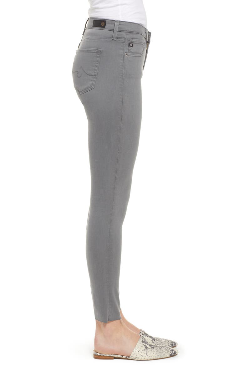The Legging Ankle Super Skinny Jeans, Alternate, color, FOG BEACON