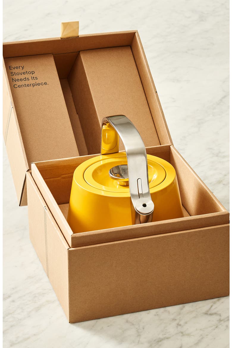 Whistling Tea Kettle, Alternate, color, MARIGOLD