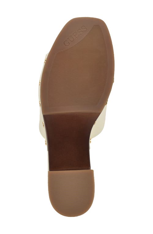 GUESS GUESS QISHA PLATFORM SLIDE SANDAL