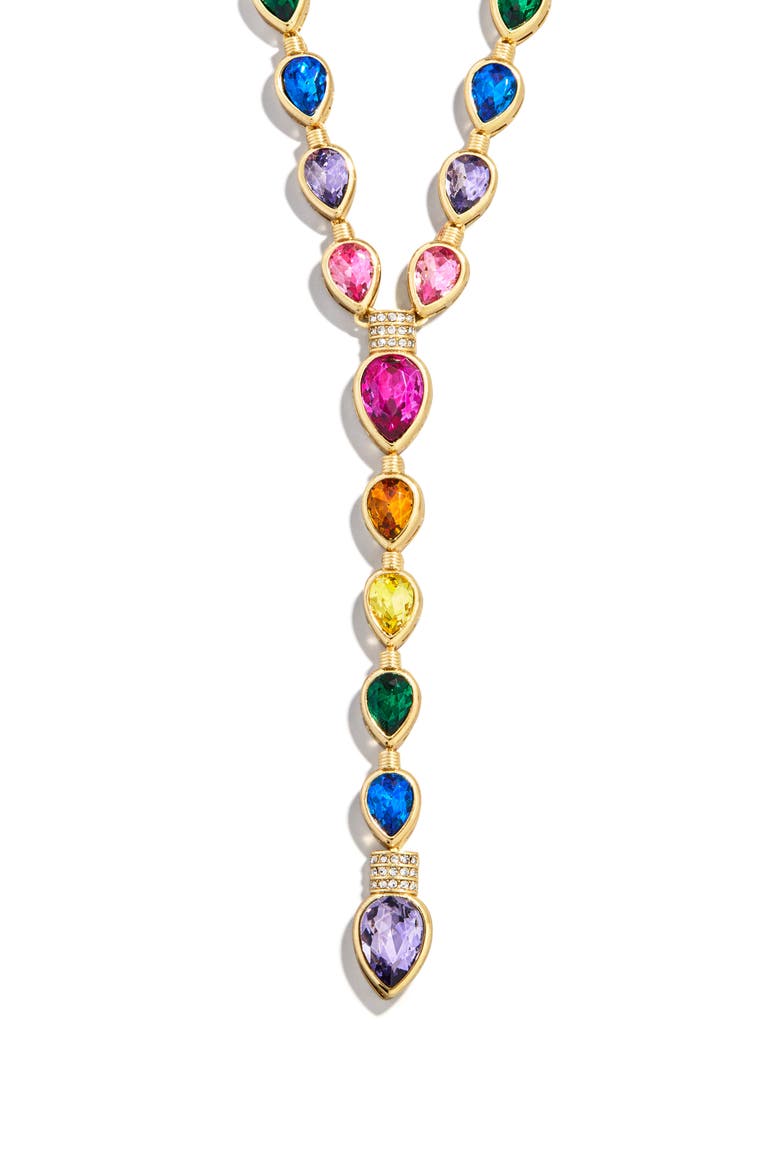 Glow With It Holiday Ornament Lairat Necklace, Alternate, color, MULTI