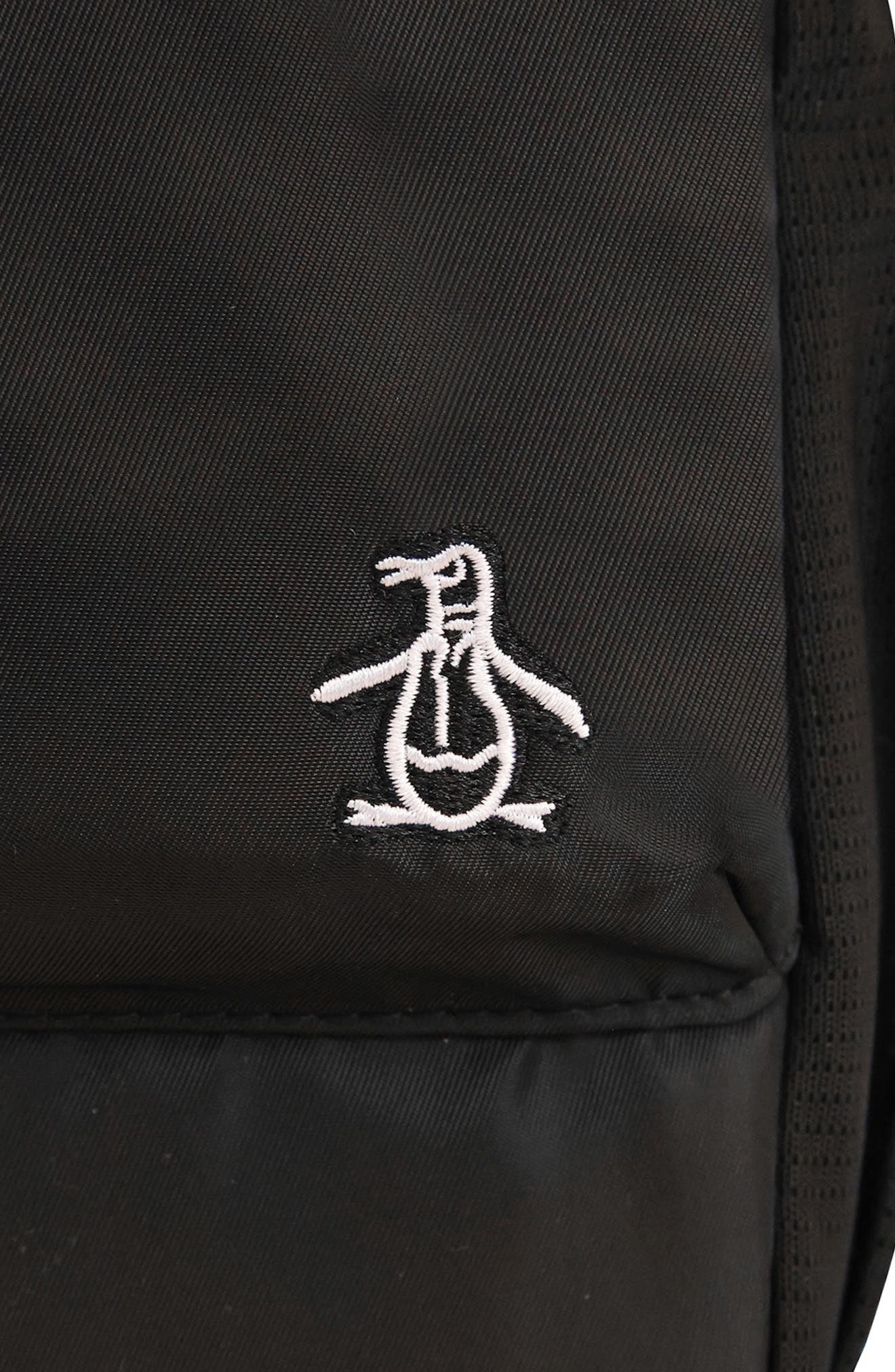 Original Penguin Large Sport Crossbody Bag, Alternate, color, Black