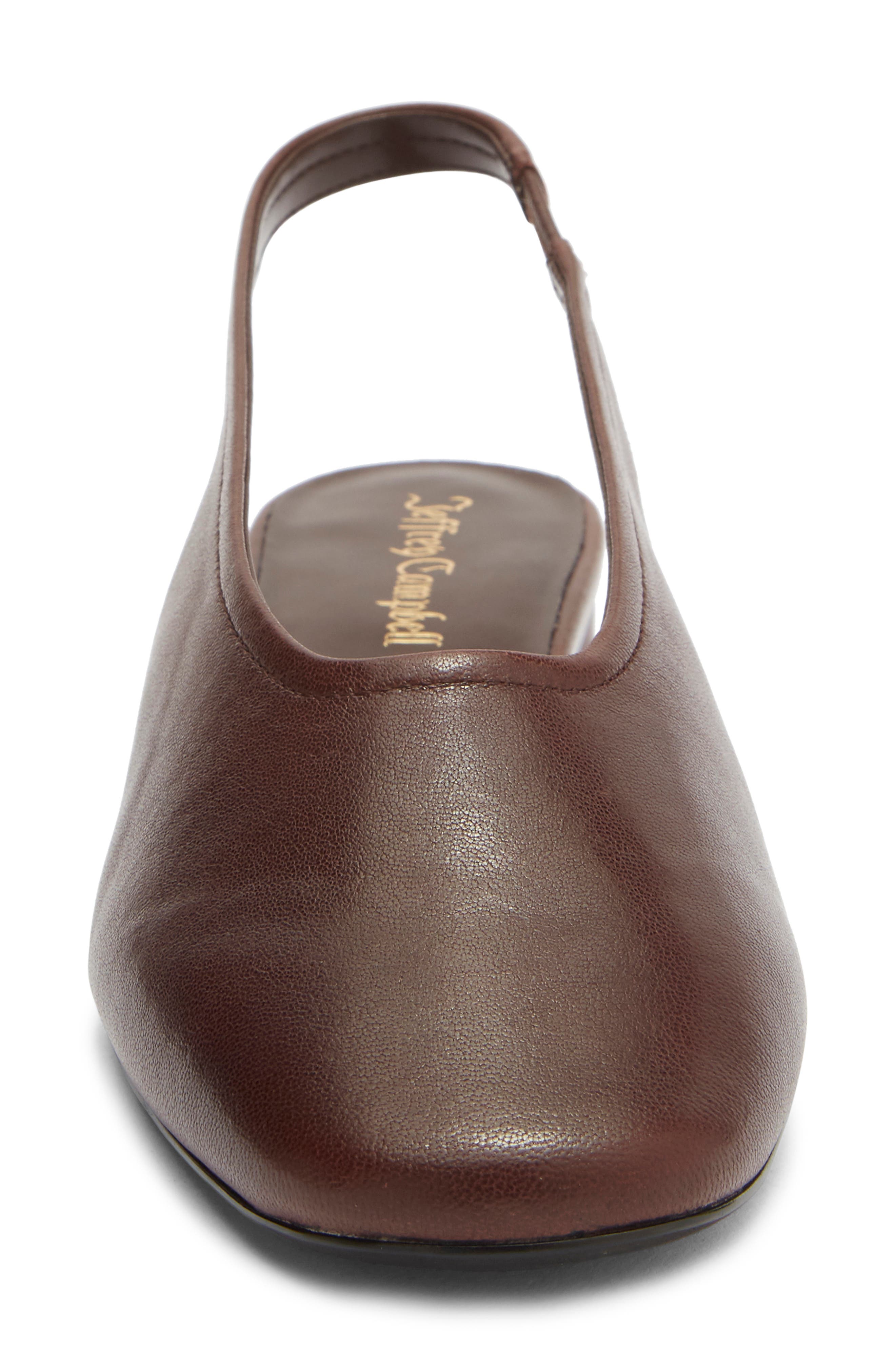 Trustee Slingback Pump, Alternate, color, COFFEE