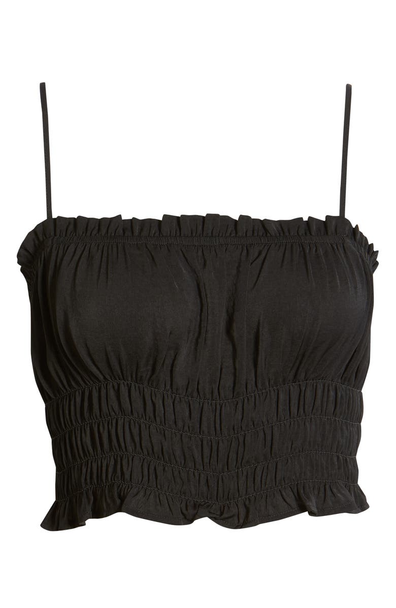 Melrose and Market Smocked Cropped Camisole, Alternate, color,