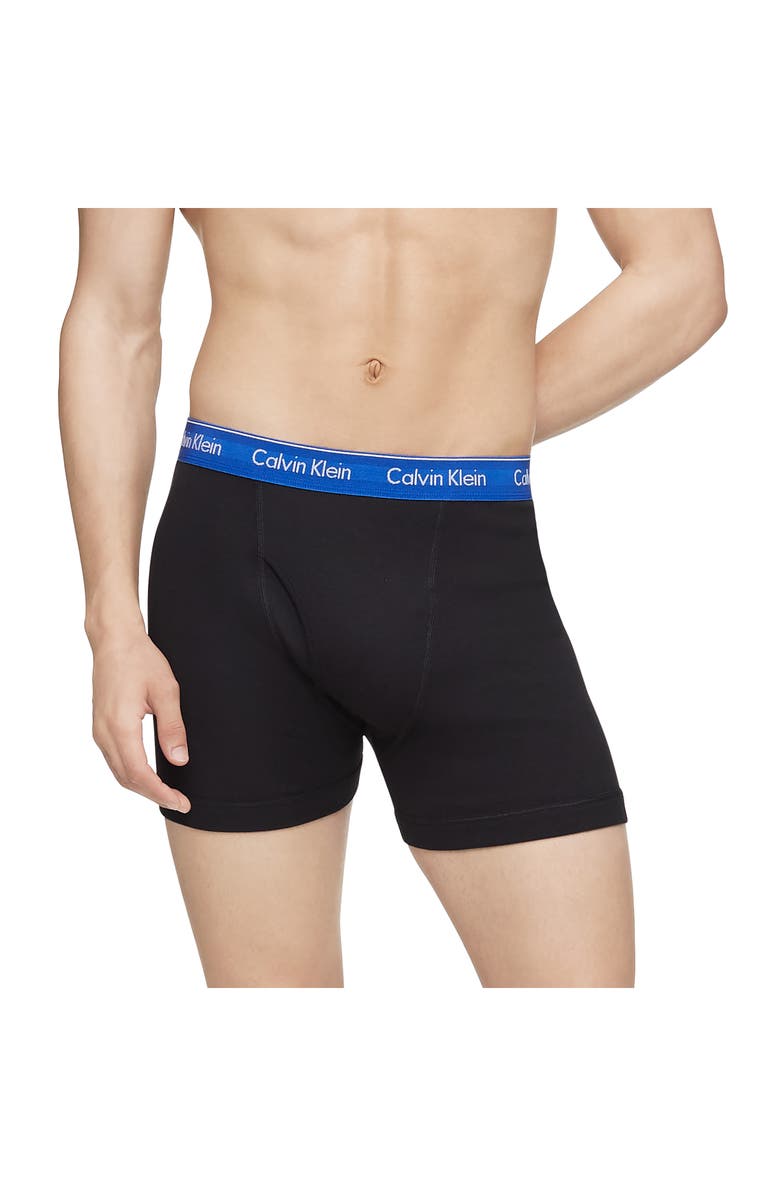 Calvin Klein Classics 3-Pack Cotton Boxer Briefs, Alternate, color,