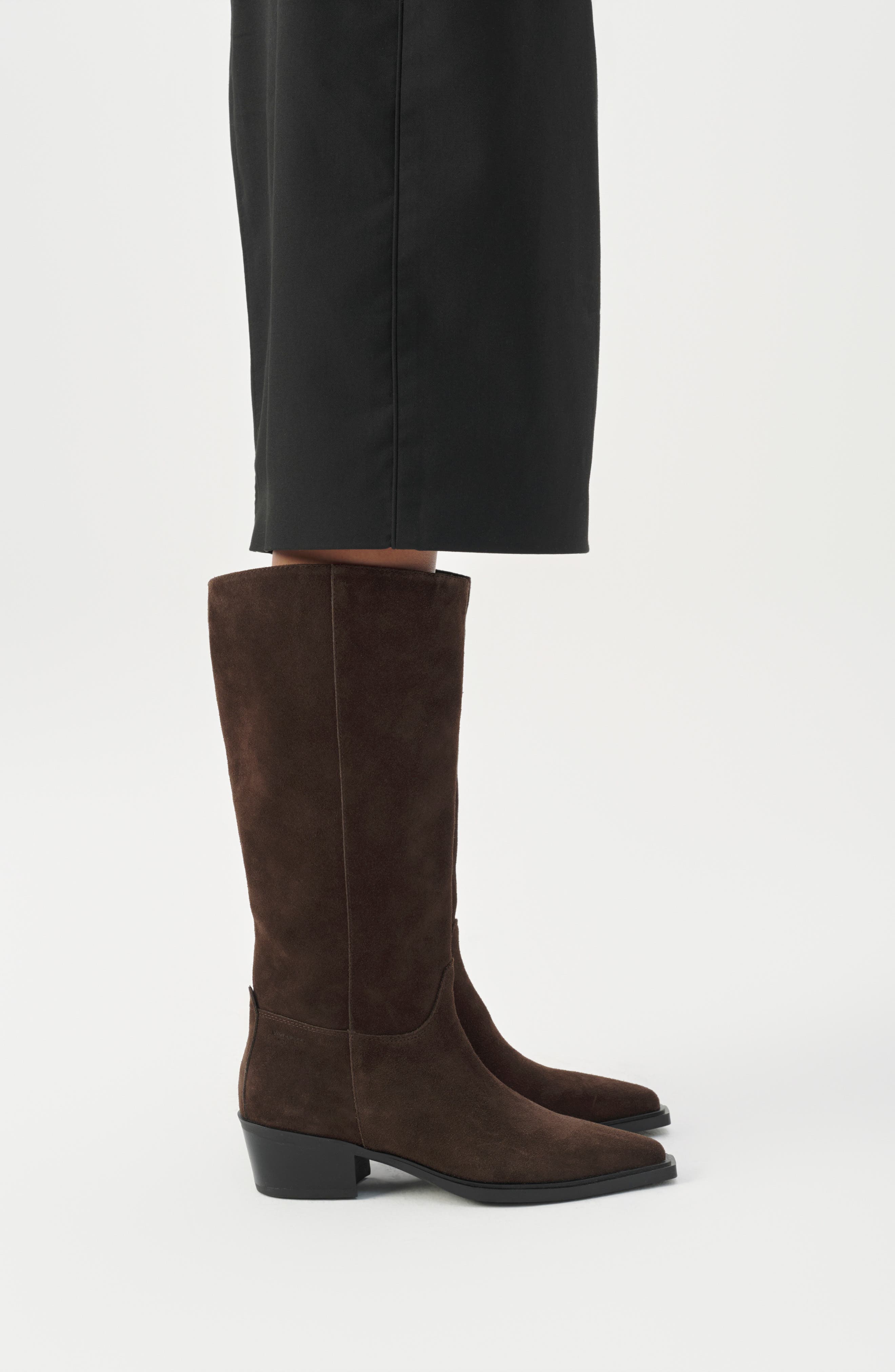Vagabond Shoemakers Kelsey Knee High Boot, Alternate, color, Java Suede