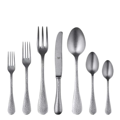 Epoque Pewter Flatware Set - 32 Pieces
