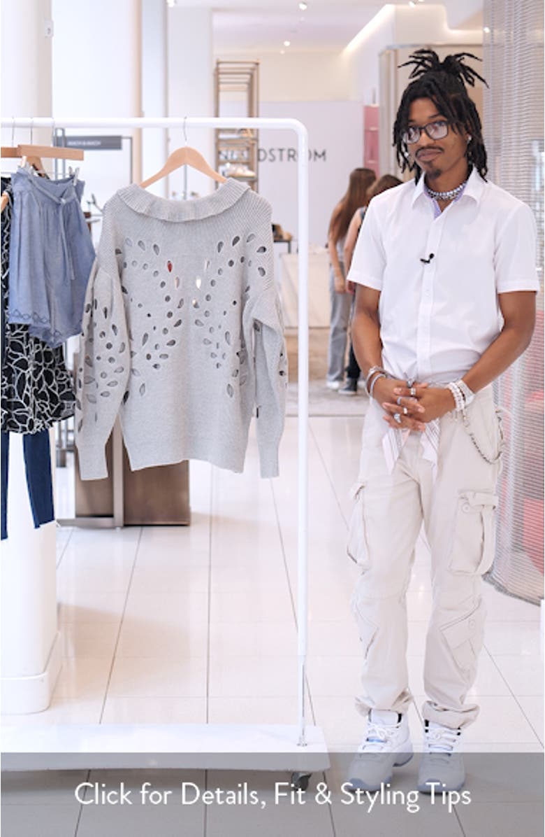 Francia Cutout Sweater, sales video thumbnail