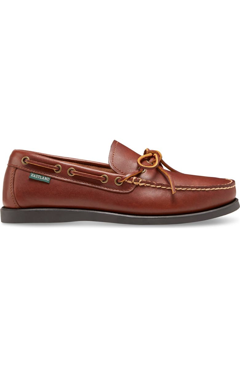 Eastland Yarmouth Topstitched Moc Toe Loafer, Main, color, Tan