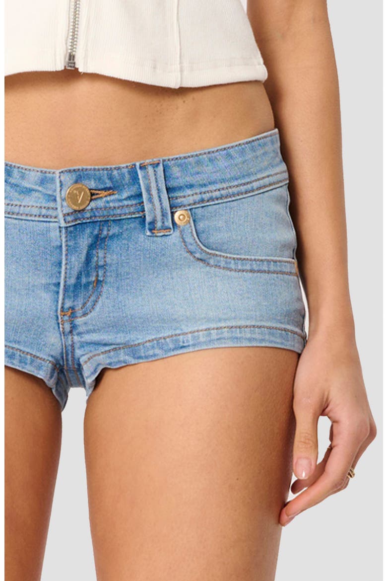 Denim Microshorts, Alternate, color, JODY BLUE