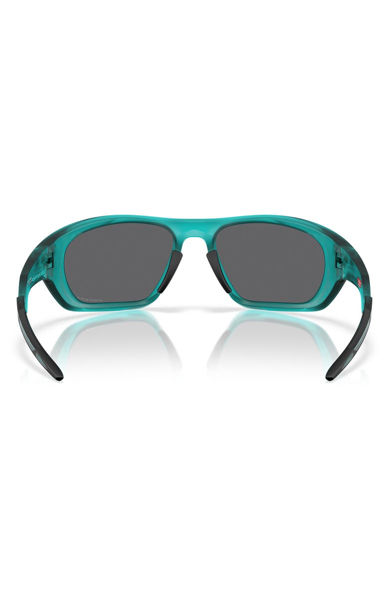 Oakley Lateralis 60mm Prizm<sup>™</sup> Polarized Rectangular Sunglasses, Alternate, color, Matte Arctic Surf