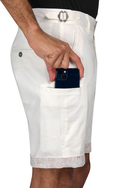 Brooklyn Brigade Solid Shorts In White