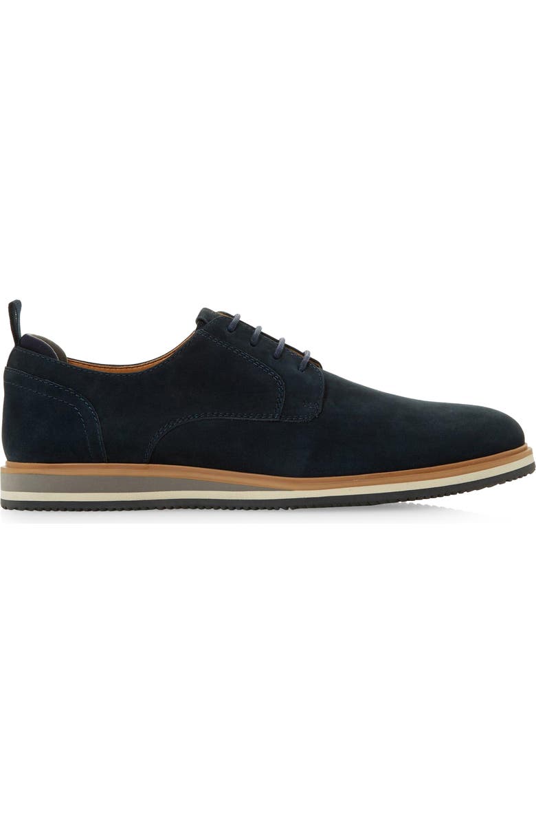 Dune London Bucatini Plain Toe Derby, Alternate, color,