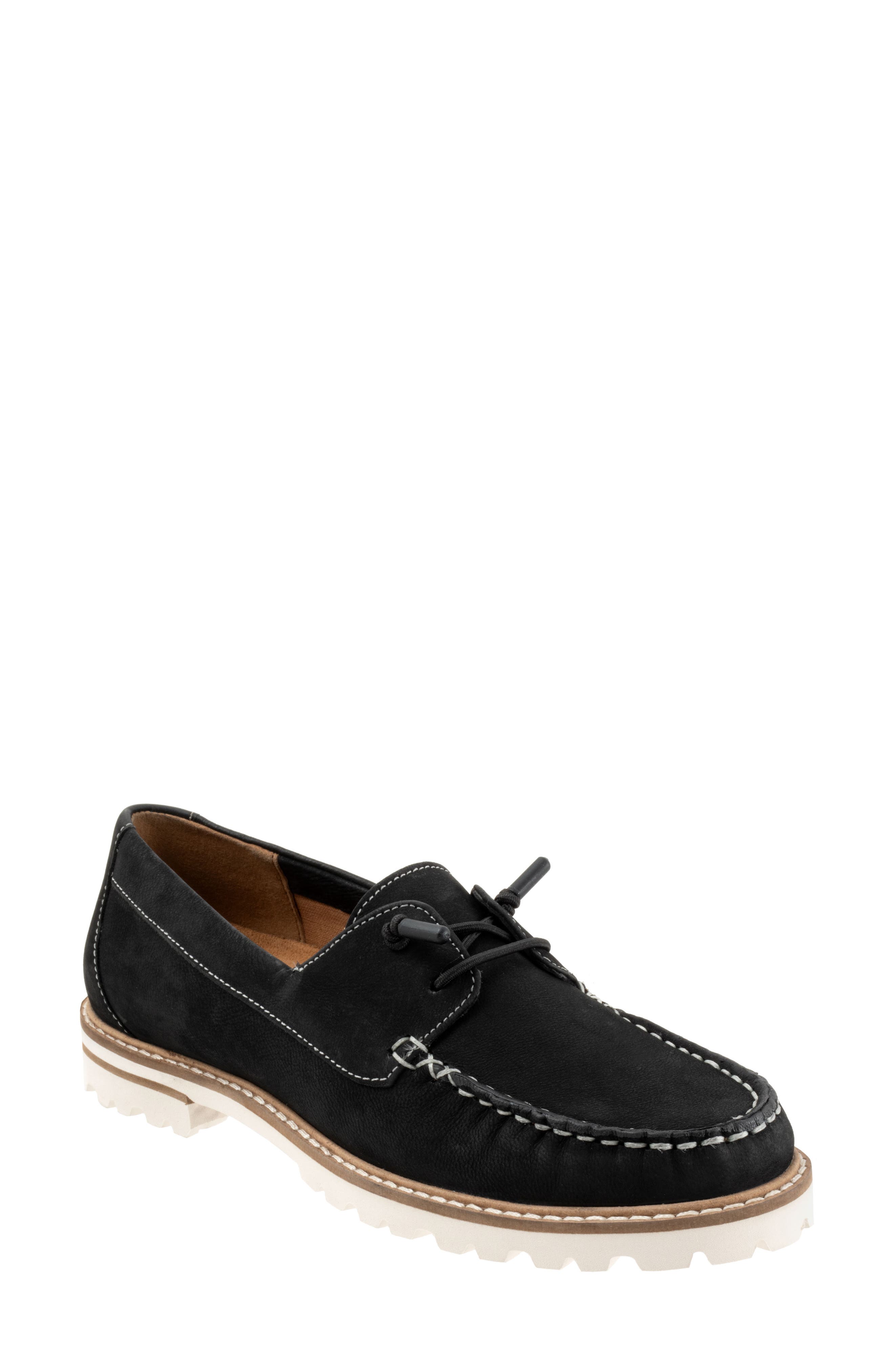Trotters Farah Boat Shoe, Main, color, 