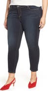 SLINK Jeans High Waist Ankle Skinny Jeans