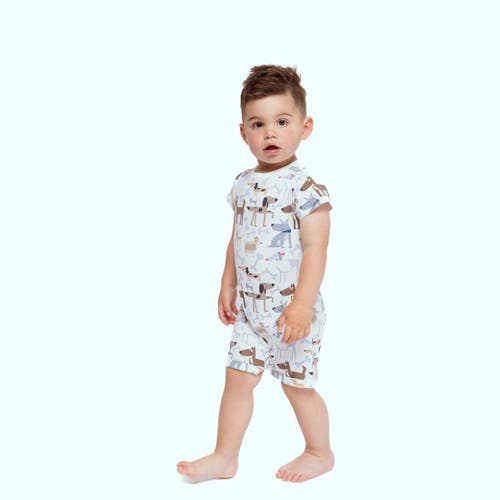 Norani Baby Organic Romper In Dogs