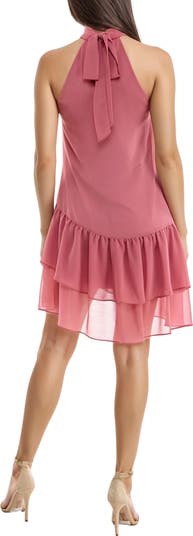 Tiered Chiffon Minidress