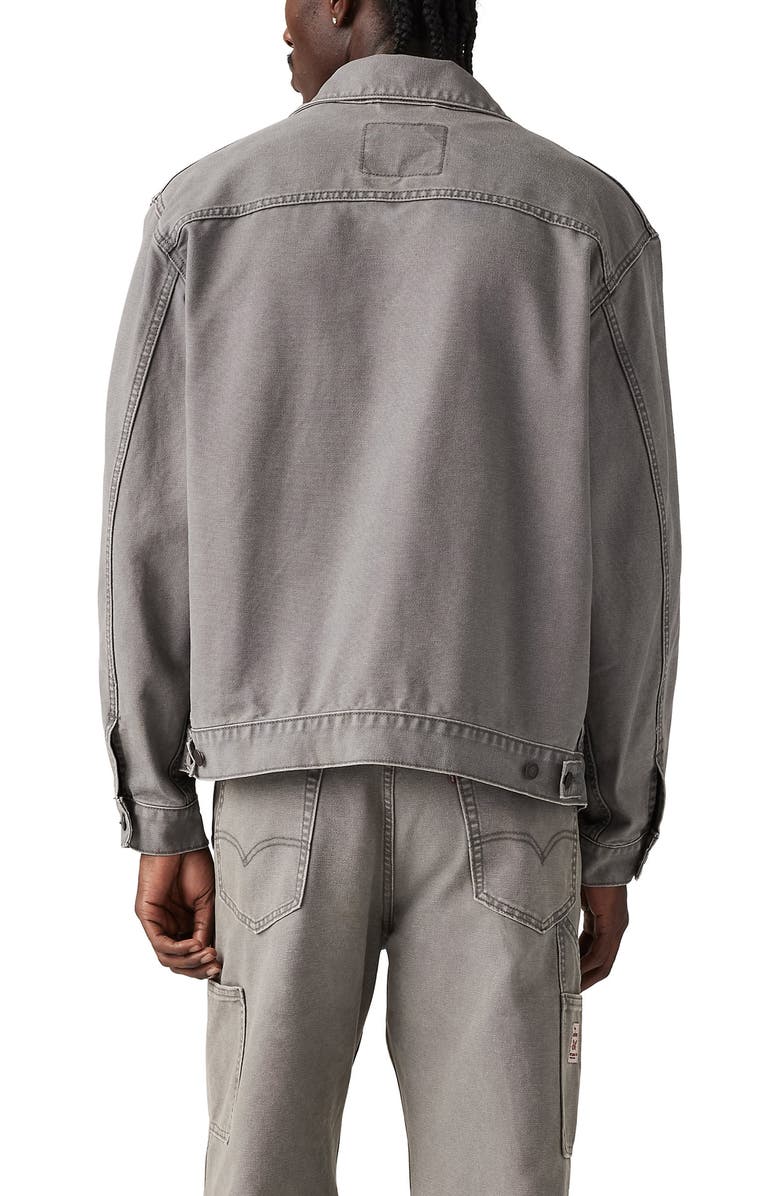 Levi's<sup>®</sup> Sunrise Denim Trucker Jacket, Alternate, color, Castle Rock