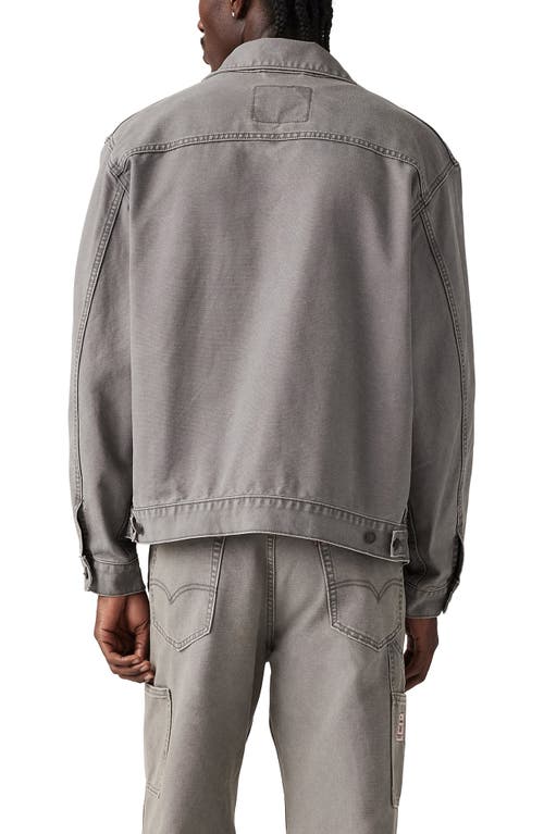 Levi's Sunrise Denim Trucker Jacket In Gray