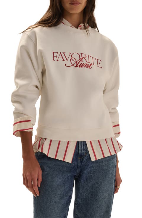Favorite Aunt Graphic Sweatshirt