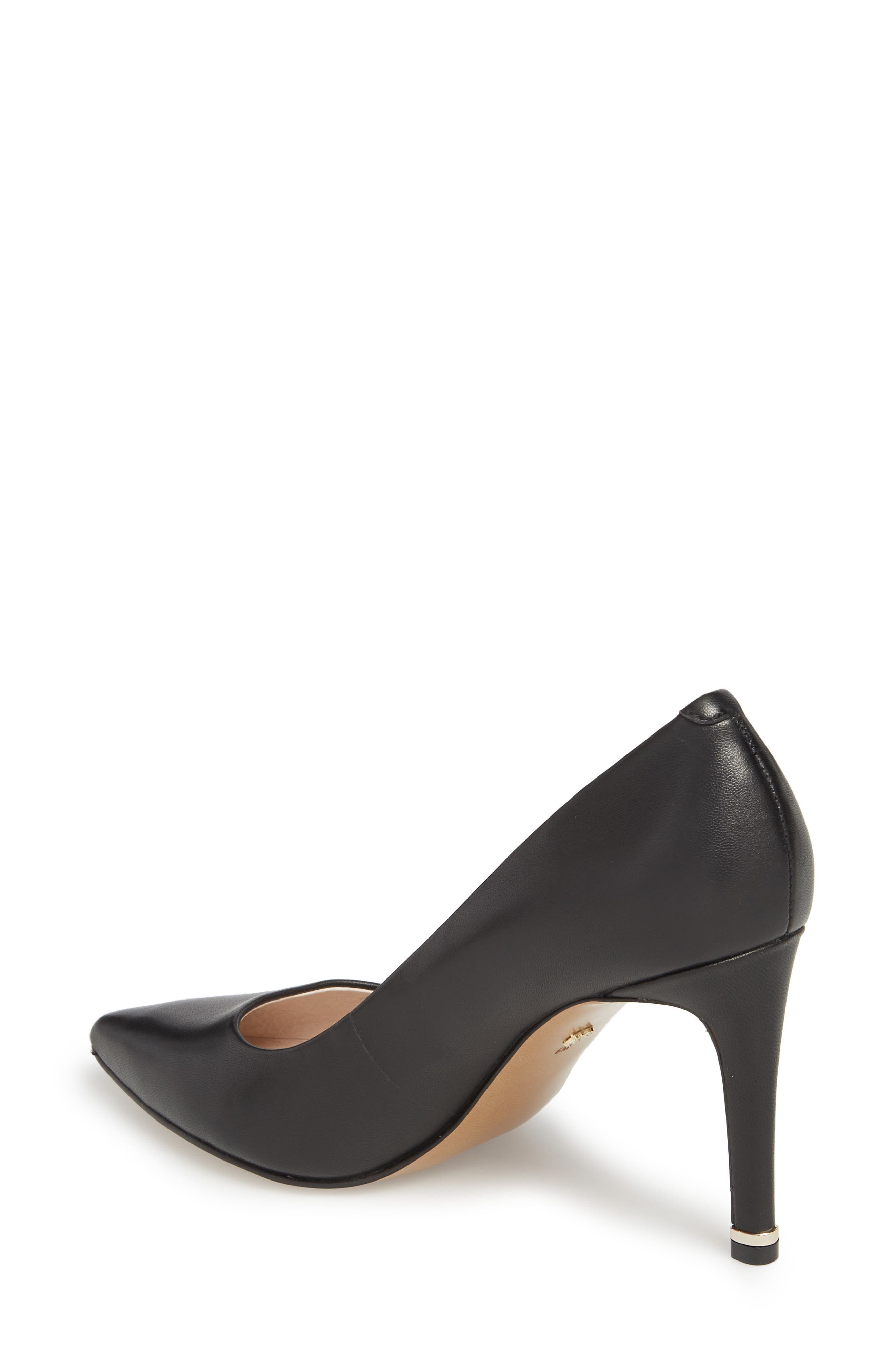 Riley 85 Pump, Alternate, color, BLACK LEATHER