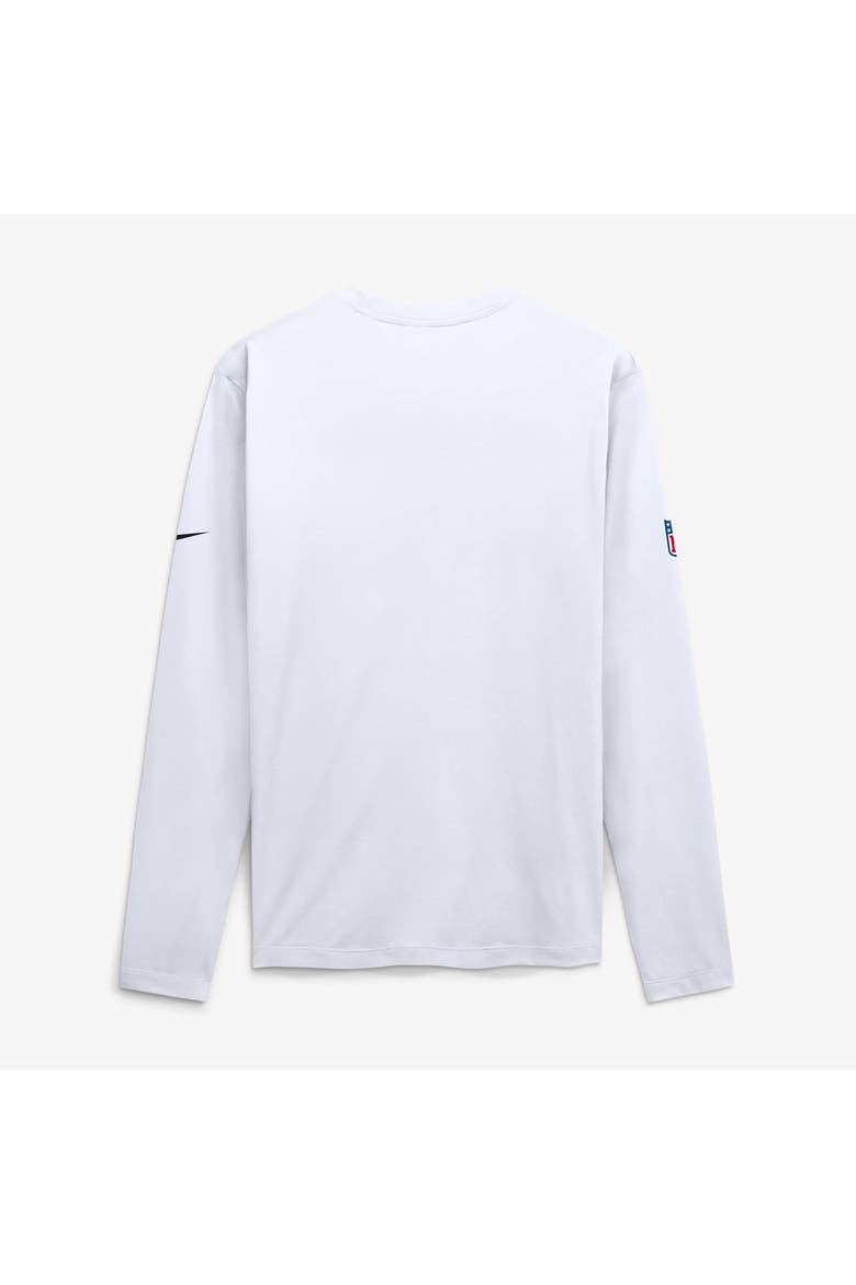 Men's Nike White Cincinnati Bengals Legend Small Logo Dri-FIT Long Sleeve T-Shirt, Alternate, color, White