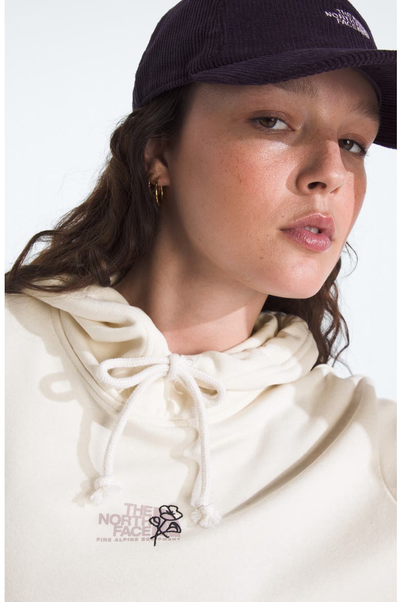 Midnight Ember Cotton Blend Hoodie, Alternate, color, WHITE DUNE
