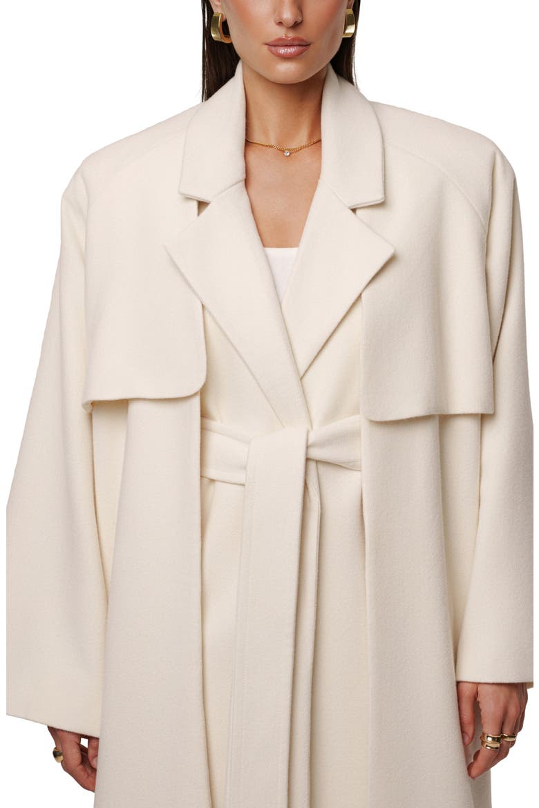 Cloud Woven Coat, Alternate, color, IVORY