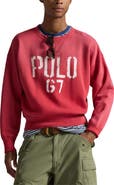 Polo Ralph Lauren Vintage Fit Fleece Crewneck Sweatshirt