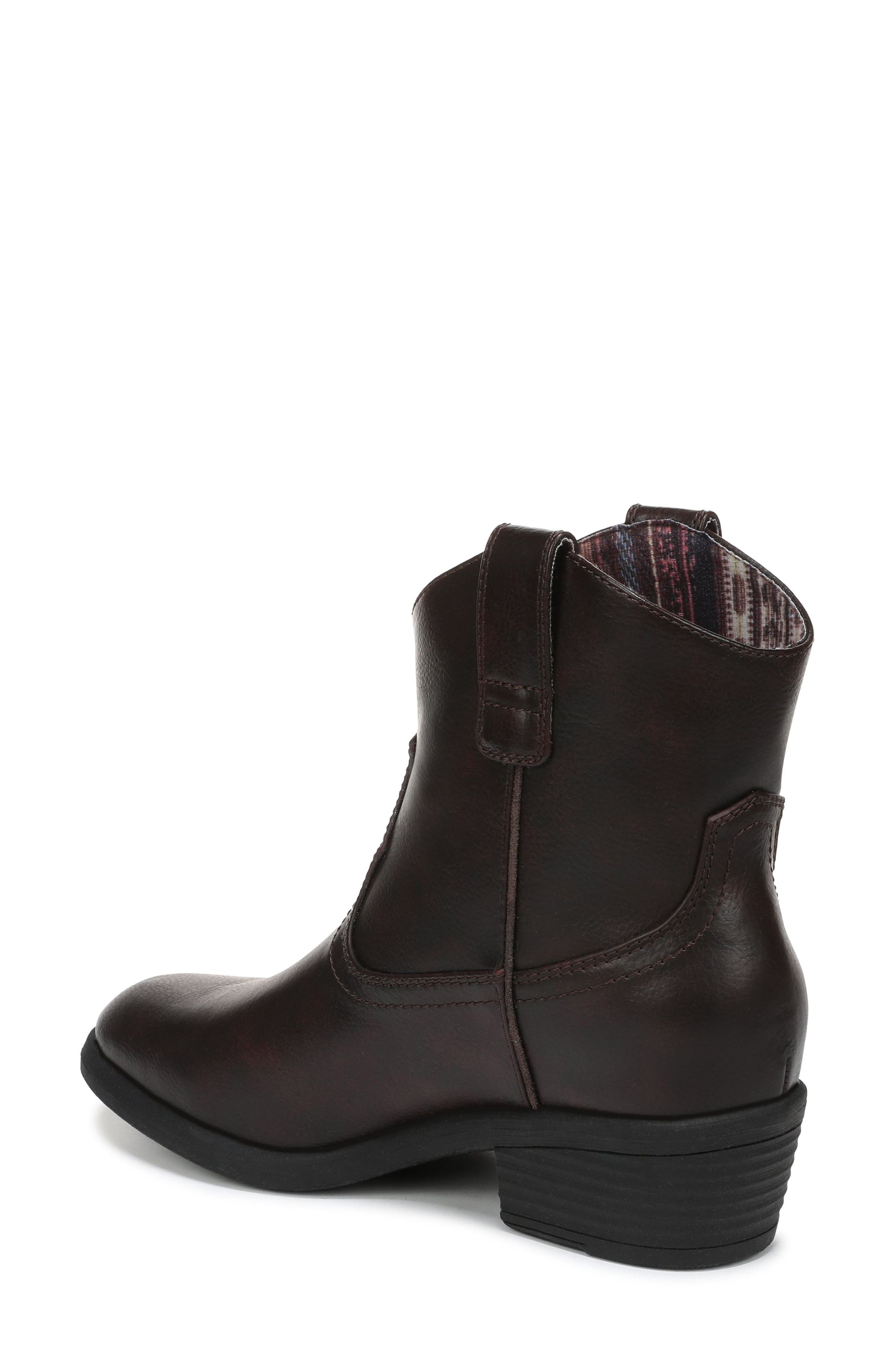Southwest Boot, Alternate, color, WINE FAUX LEATHER