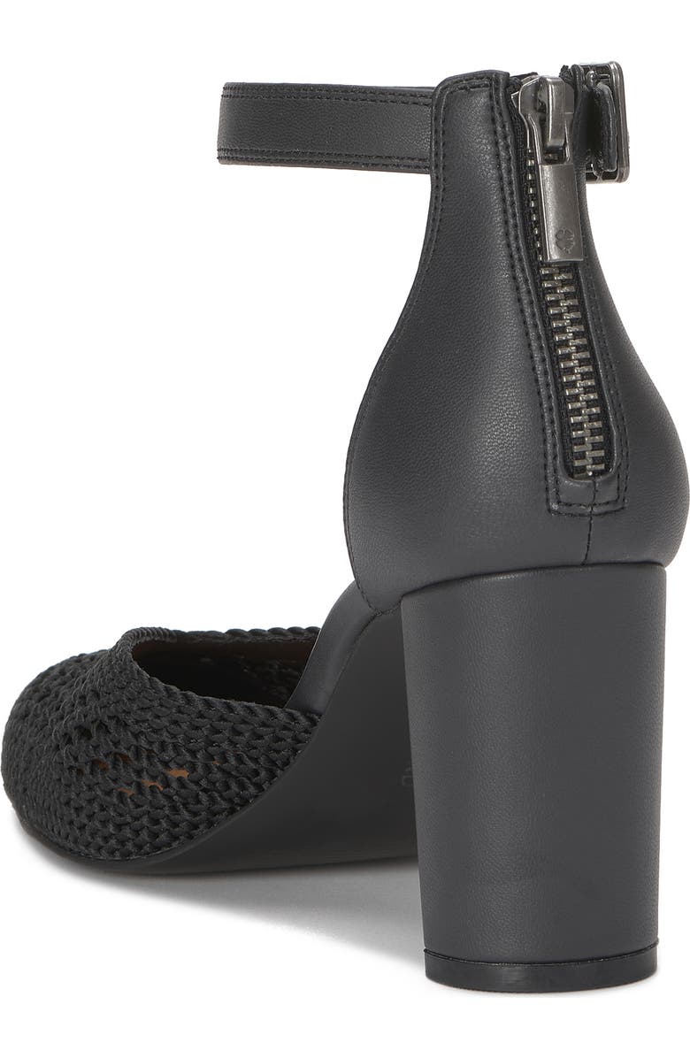 Lucky Brand Myloni Pointed Toe Pump, Alternate, color, Black/ Black Knshll