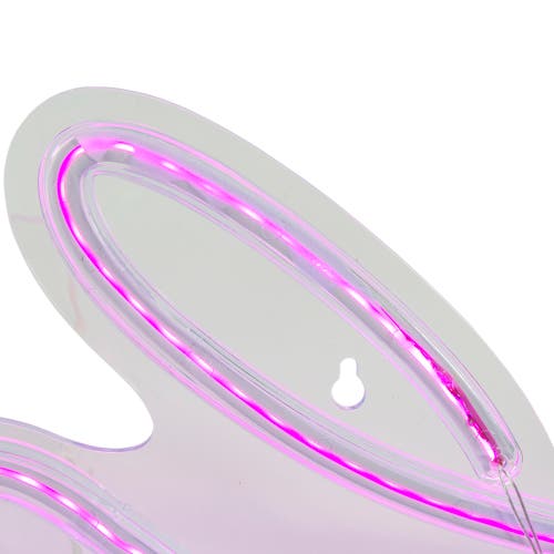 Northlight Led Lighted 'love' Neon Style Valentine's Day Wall Sign, 18" In Pink