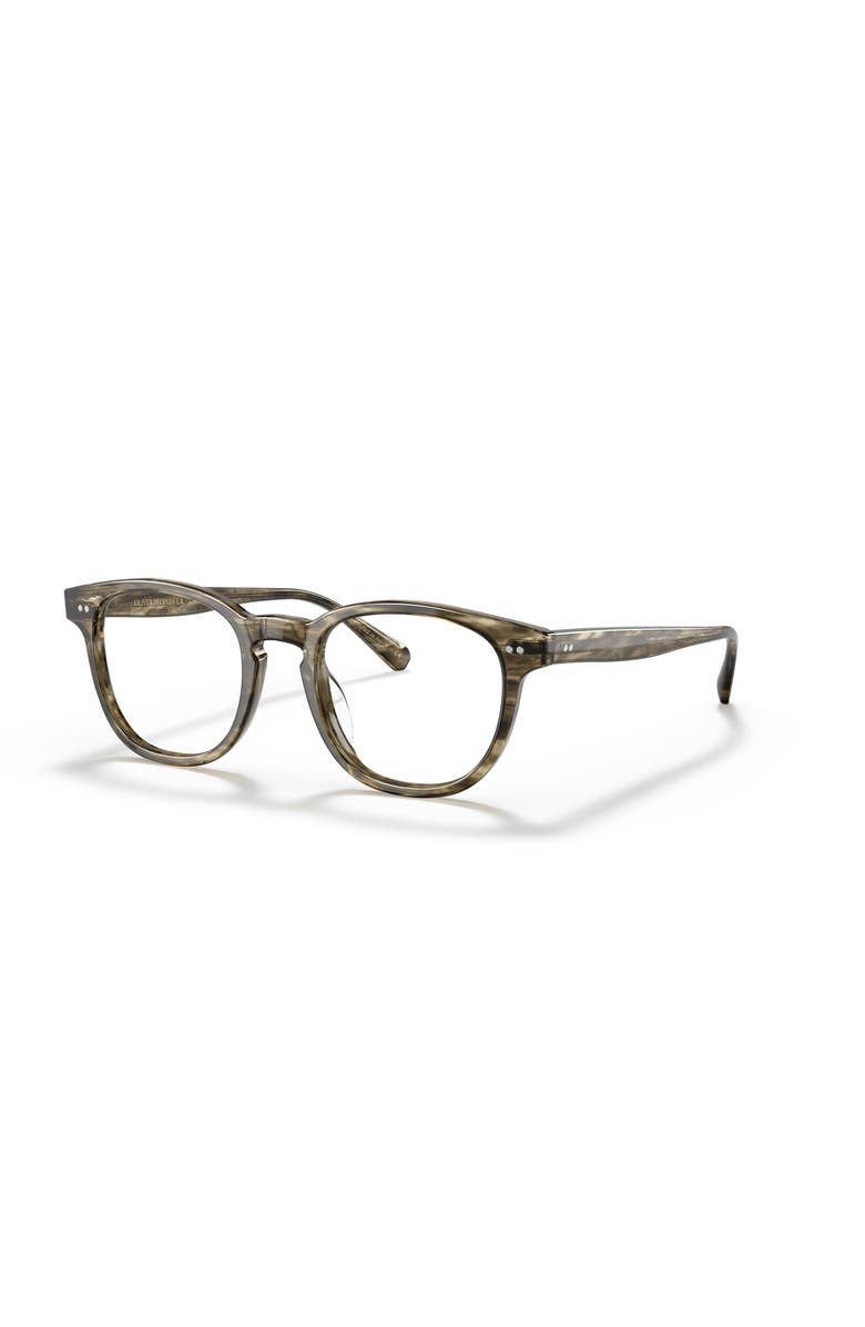Oliver Peoples 48mm Rectangle optical glasses, Main, color, Green