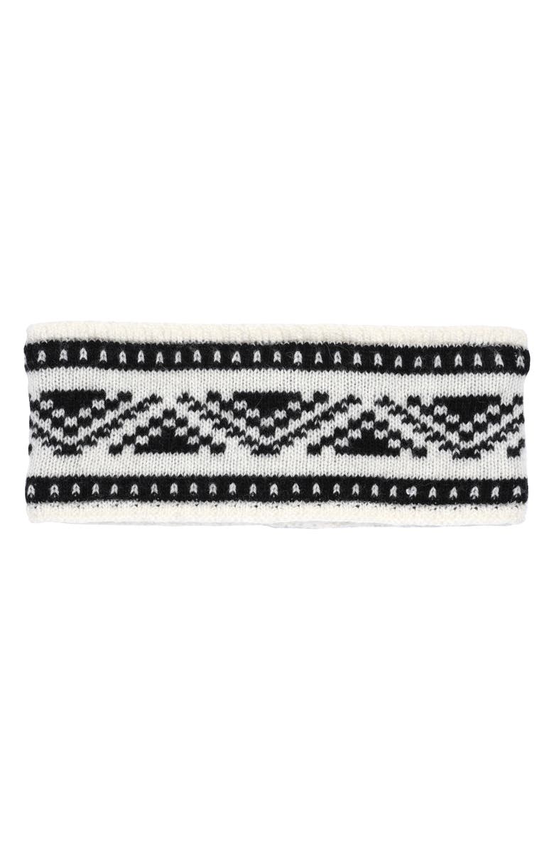 Faherty x B.Yellowtail Jacquard Headband, Main, color, Ivory
