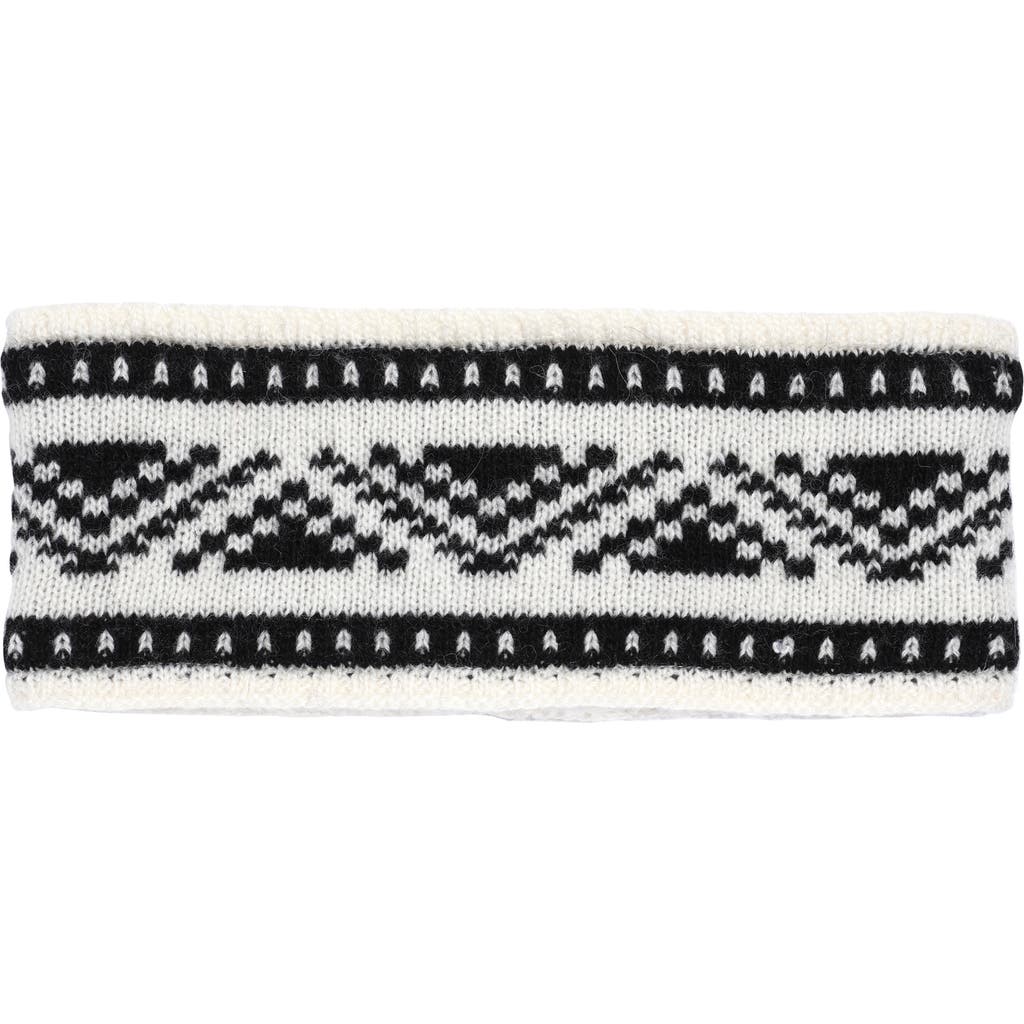 Faherty X B.yellowtail Jacquard Headband In White