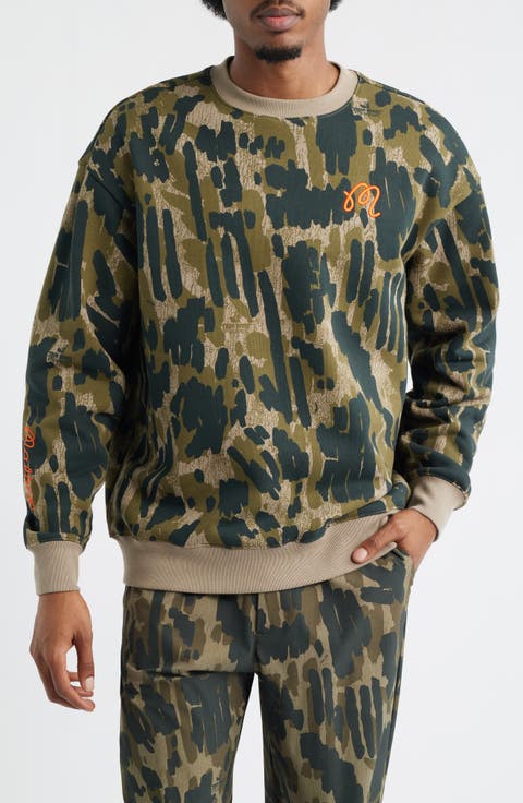 Range Tour Divot Camo Cotton Sweatshirt