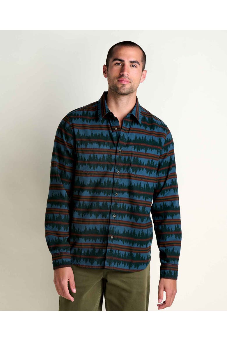 Pinevale Long Sleeve Shirt, Main, color, Midnight Print