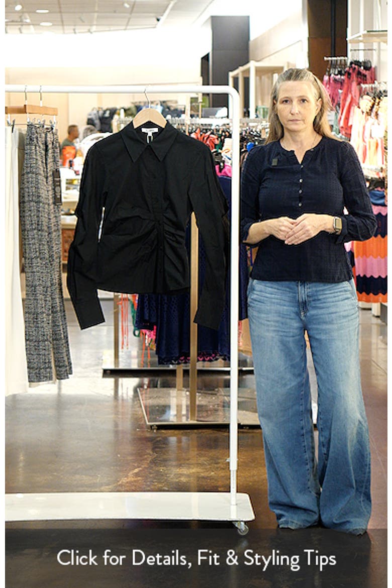 Asymmetrical Button Down Shirt video