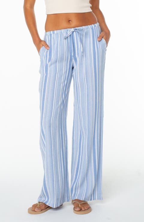 Ilya Stripe Straight Leg Pants