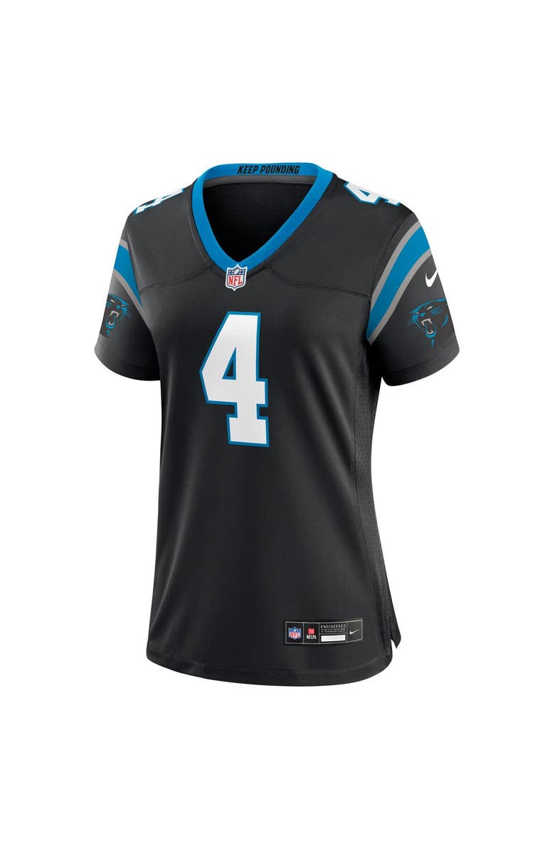 Nike Women's Nike Tetairoa McMillan  Black Carolina Panthers Team Game Jersey, Alternate, color, Black